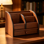 Wooden Drawer Multi-Slot Desk Organiser