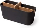 Bamboo Fibre Box with Removable Partition