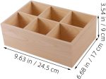 Two Wooden Multi-Compartment Art Caddies - Image 2