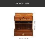 Large Wooden Multi-Compartment Pen Organiser - Image 2