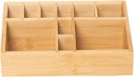 Bamboo Art Supply Compact Pencil Holder